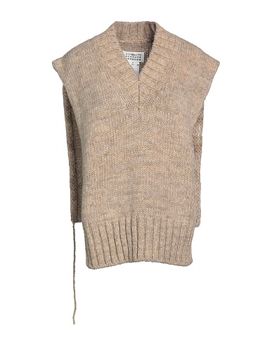 MAISON MARGIELA Cappa Sabbia 42% Lana di alpaca, 30% Cotone, 28% Lana