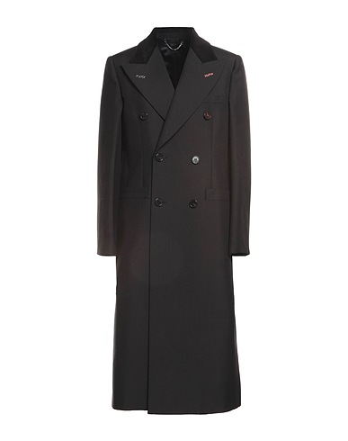 MAISON MARGIELA Coat Black 70% Wool, 30% Mohair wool, Cotton