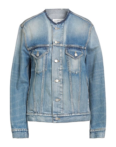MAISON MARGIELA Denim jacket Blue 100% Cotton