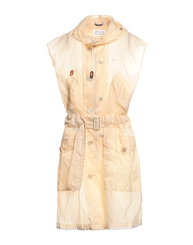 MAISON MARGIELA Full-length jacket Beige 100% Polyamide