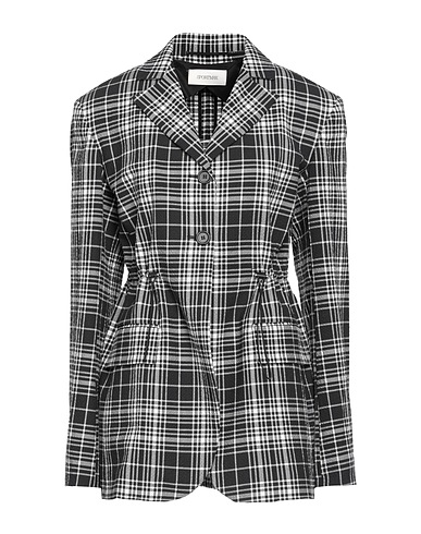 SPORTMAX Blazer Black 49% Cotton, 33% Polystyrene, 16% Viscose, 2% Elastane