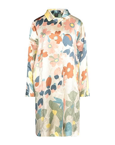 ASPESI Full-length jacket Beige 63% Linen, 37% Silk