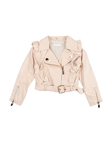 FUN & FUN Jacket Beige 100% Polyurethane, Viscose