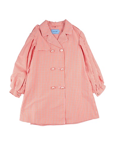 MIMISOL Double breasted pea coat Orange 65% Cotton, 35% PES - Polyethersulfone