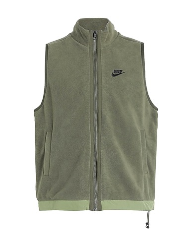 NIKE Jacket M NK CLUB+ FLC WINTER VEST
 Military green 100% Polyester