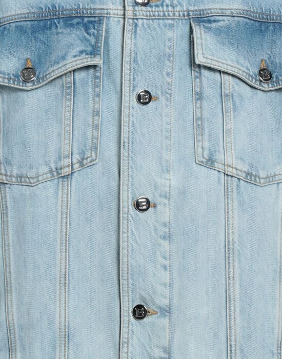 BALMAIN Джинсовая верхняя одежда