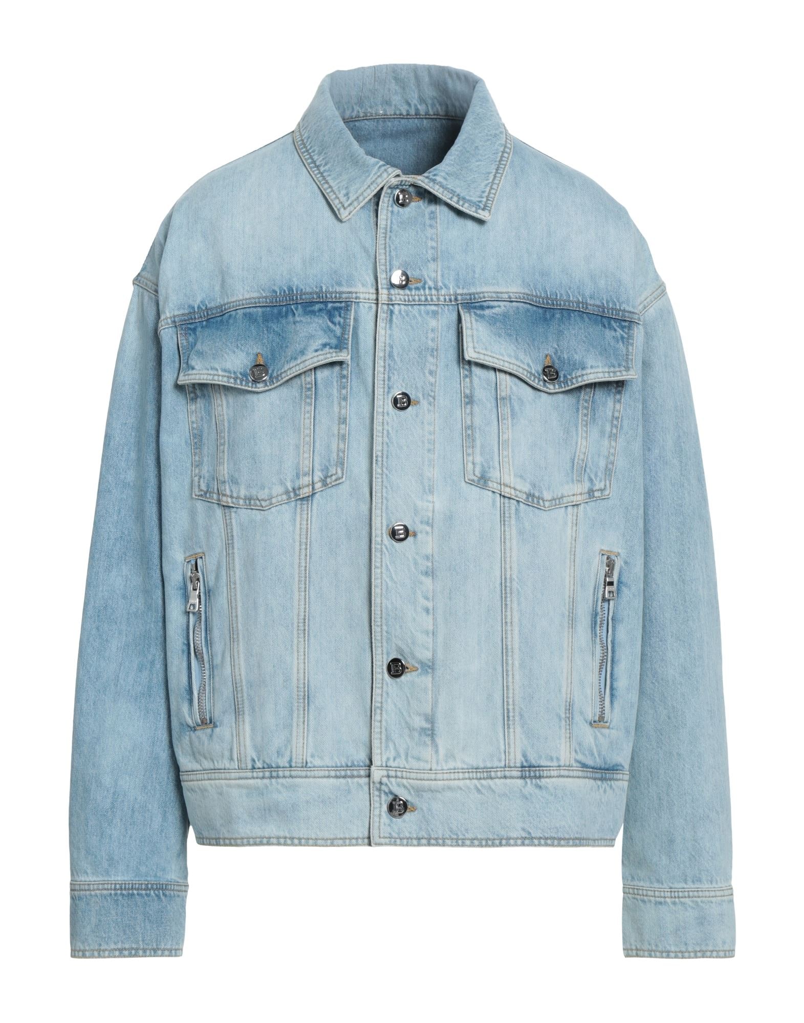 BALMAIN - Denim outerwear