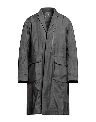 LARDINI by YOSUKE AIZAWA Soprabito Grigio 50% Lana, 50% Poliestere, Cotone