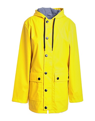 PETIT BATEAU Lange Jacke Gelb 100% Polyester