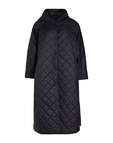 8 by YOOX Abrigo RECYCLED NYLON QUILTED OVERSIZE COAT
 Negro 100% Poliamida reciclado