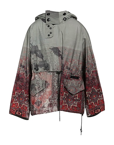 CHILDREN OF THE DISCORDANCE Full-length jacket Military green 100% Cotton