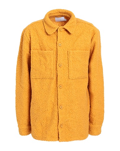 TOPMAN Solid colour shirt Marigold 100% Polyester