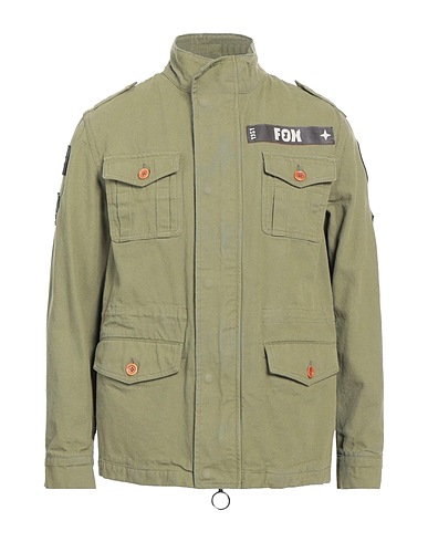 VINTAGE DE LUXE Giubbotto Verde militare 100% Cotone
