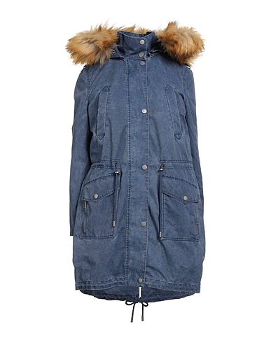 GUESS Cappotto Blu notte 61% Cotone, 39% Poliammide