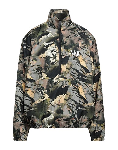 HERON PRESTON Jacket Military green 100% Polyamide, Polyester