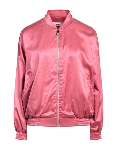 JIJIL Bomberjacke Antikrosa 58% Baumwolle, 35% Seide, 7% Elastan, Acetat, PBT - Polybutylenterephthalat