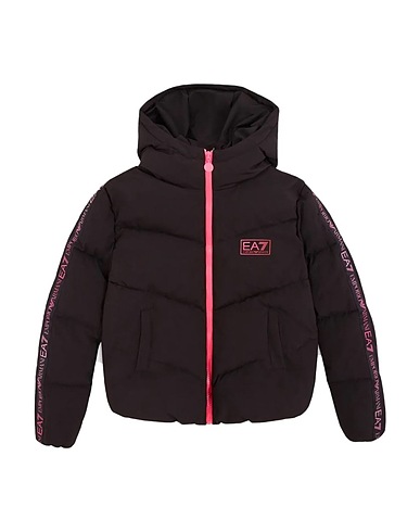 EA7 Bomber Black Polyester
