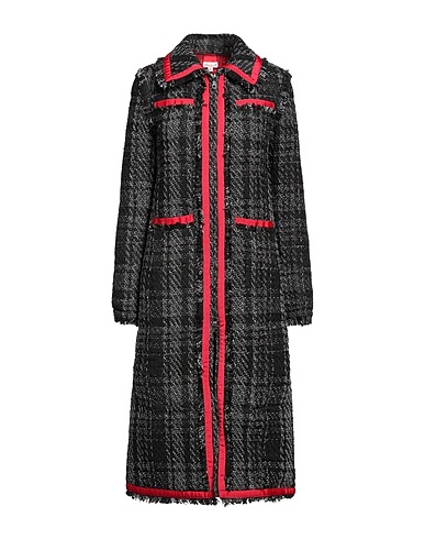 ROSAMUND MOISELLE Cappotto Nero 74% Poliestere, 11% Cellulosa, 9% Cotone, 6% Altre Fibre