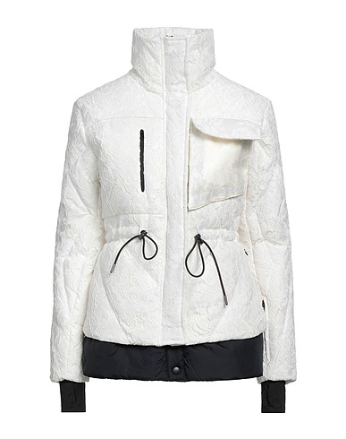 ROSAMUND MOISELLE Shell jacket White 100% Polyester, Nylon, Polyurethane