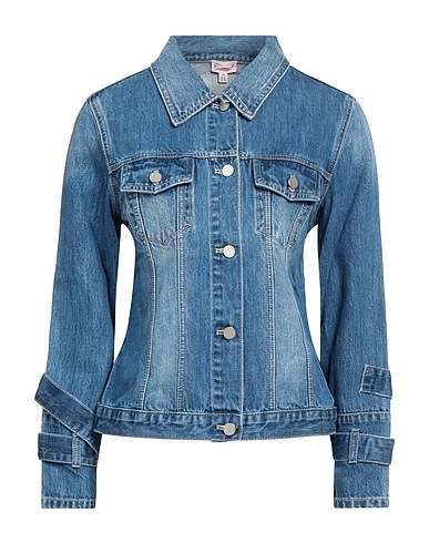 ROSAMUND MOISELLE Denim jacket Blue 100% Cotton