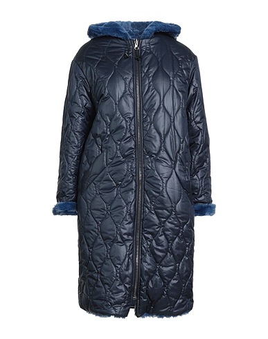 DISTRETTO 12 Cappotto Blu notte 75% Acrilico, 25% Poliestere