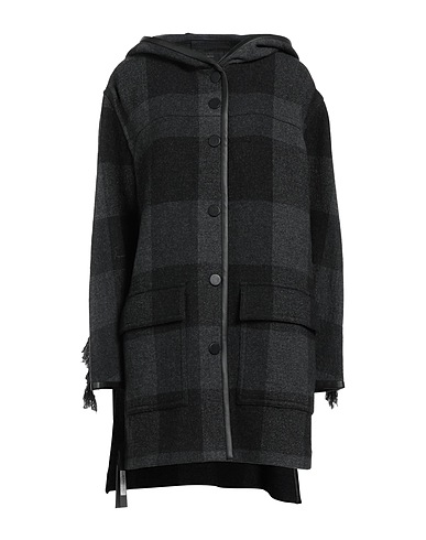 PINKO Coat Charcoal 66% Wool, 31% Polyamide, 3% Other Fibres