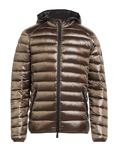 WHY NOT BRAND Piumino Tortora 100% Nylon
