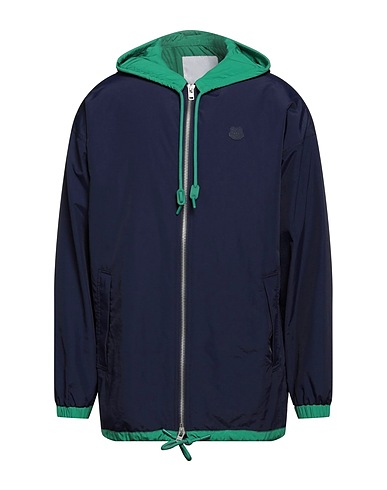 KENZO Blouson Bleu nuit 100% Nylon, Polyester