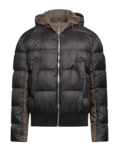 NEIL BARRETT Shell  jacket Black 100% Polyamide, Polyester
