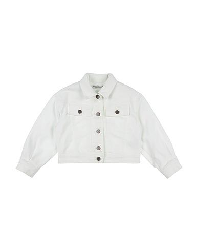 PHILOSOPHY di LORENZO SERAFINI Denim jacket White 95% Cotton, 5% Elastane