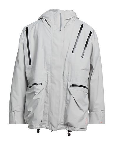 ADIDAS by STELLA McCARTNEY Giubbotto Grigio chiaro 100% Poliammide riciclato
