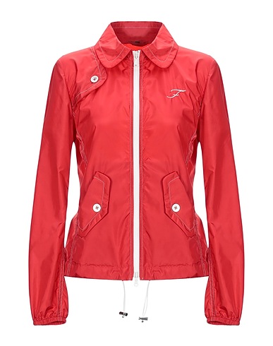 FAY Jacket Red 100% Polyamide, Polyurethane
