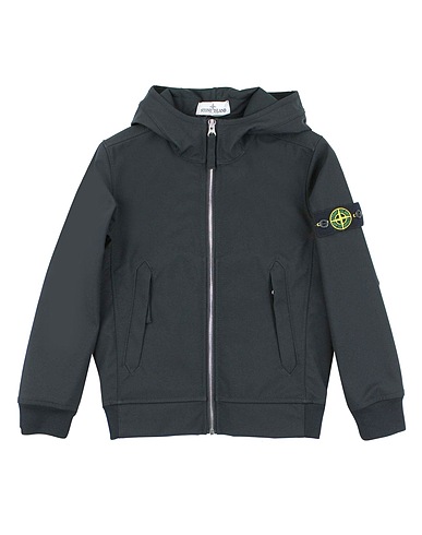 STONE ISLAND Giubbotto Nero Poliestere