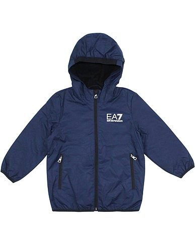 EA7 Jacket Blue Polyamide
