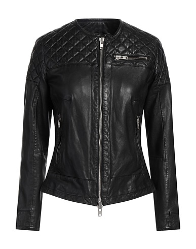SWORD 6.6.44 Biker jacket Black 100% Lambskin