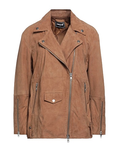 SWORD 6.6.44 Biker jacket Camel 100% Leather