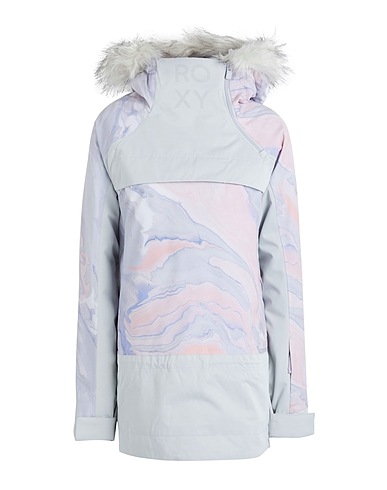 ROXY Jacket RX Giacca snow Chloe Kim Overhead Jk
 Light grey 100% Polyester