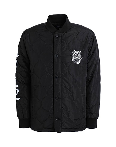 RIPNDIP Bomber Mystic Jerm Quilted Bomber Jacket
 Black 100% Polyester