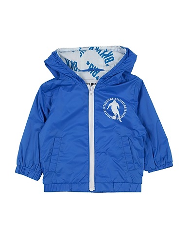 BIKKEMBERGS Jacket Bright blue 100% Nylon