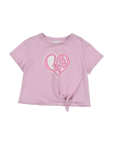 CHLOÉ T-shirt Λιλά 100% Βαμβάκι