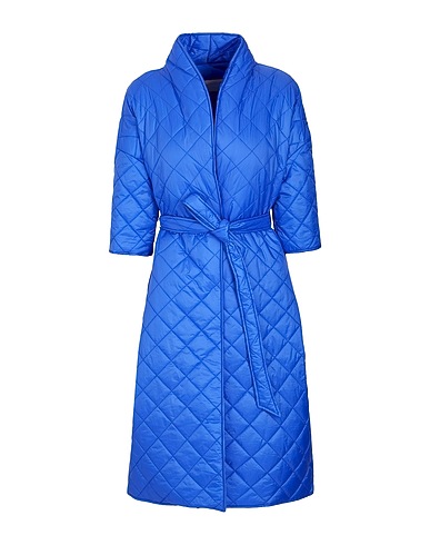 8 by YOOX Shell jacket RECYCLED NYLON QUILTED COAT
 Bright blue 100% Recycled polyamide