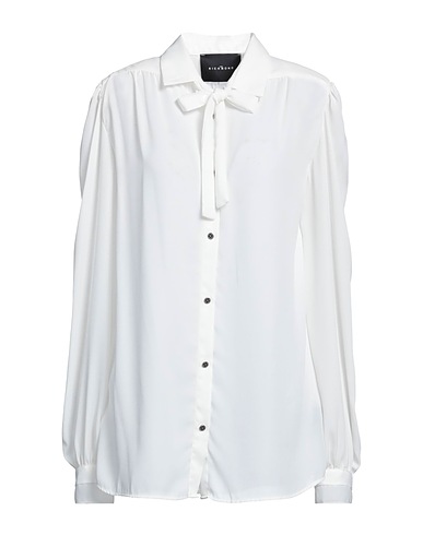 JOHN RICHMOND Camicie e bluse con fiocco Bianco 100% Poliestere