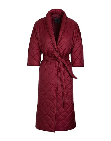 8 by YOOX Piumino RECYCLED NYLON QUILTED COAT
 Bordeaux 100% Poliammide riciclato