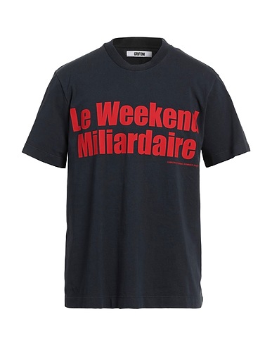 GRIFONI T-shirt Blu notte 100% Cotone