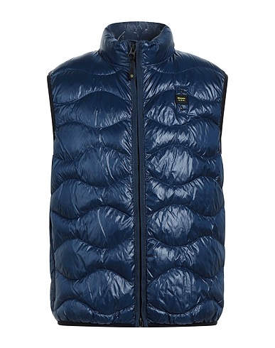 BLAUER. Piumino Blu notte 100% Poliammide
