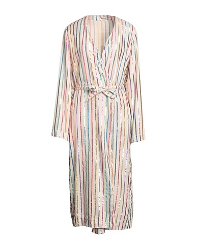 THE ATTICO Full-length jacket Beige 88% Modal, 12% Polyester
