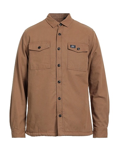 SUPERDRY Jacke Khaki 100% Baumwolle