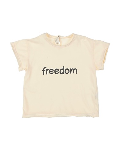 BABE & TESS T-shirt Ivory 100% Cotton