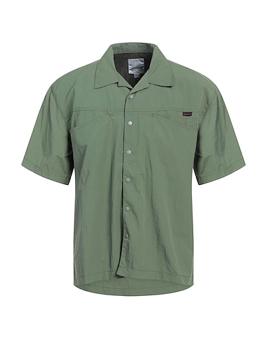 GRAMICCI Solid colour shirt Military green 100% Nylon