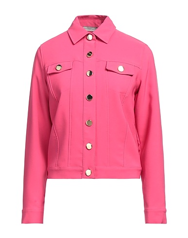 BOUTIQUE de la FEMME Jacket Fuchsia 90% Polyester, 10% Elastane